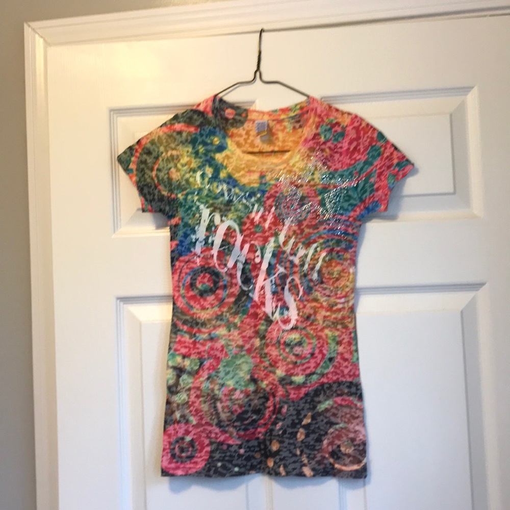 Kids multi color Gap t-shirt , medium